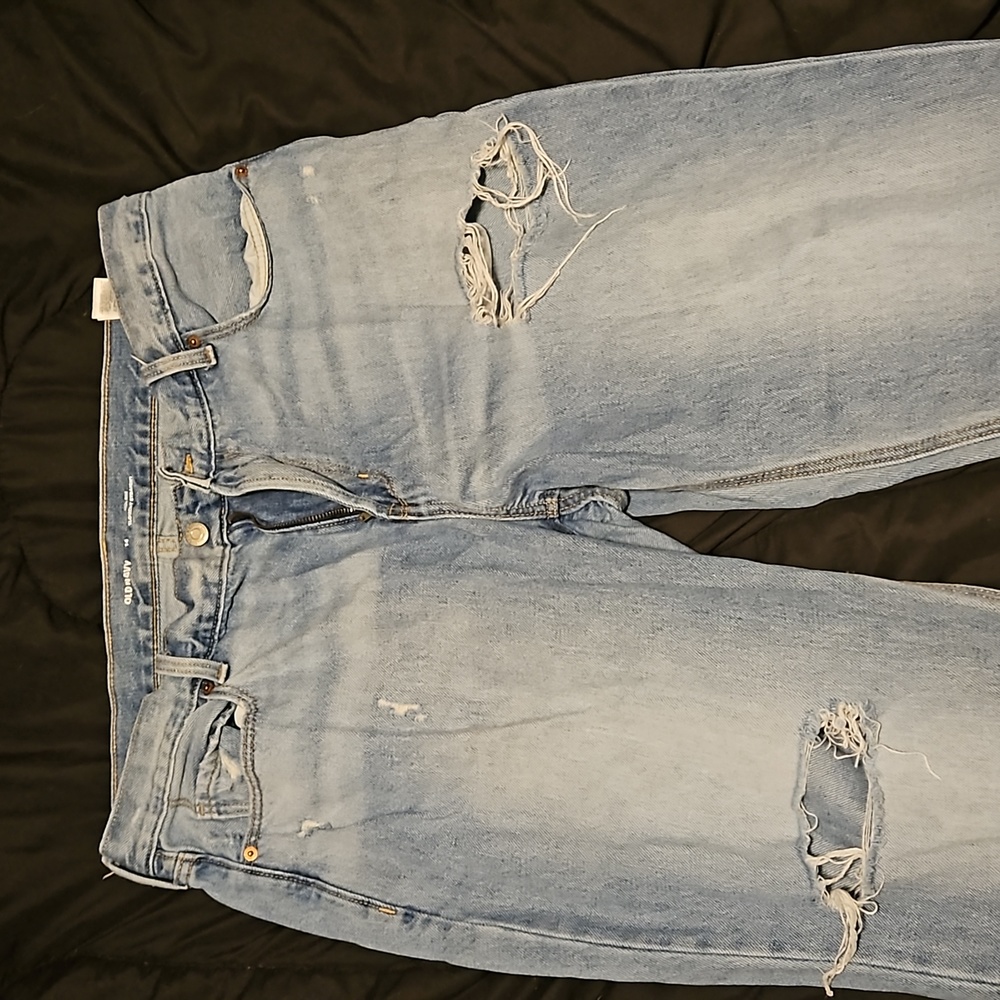 High Rise Slouchy Straight Old Navy Jeans